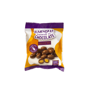 Almendras cubiertas con chocolate MOREMI 72g