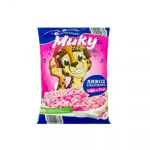 Cereales arroz crocante de fresa MUKY 30g