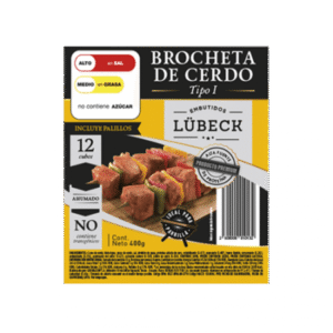 Brocheta de cerdo LÜBECK 400g