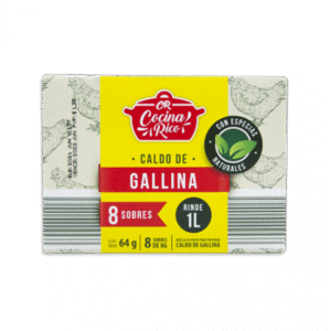 Caldo de gallina en sobres COCINA RICO 64g