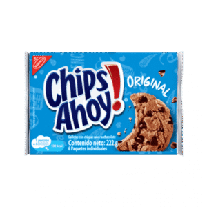 Galletas con chispas de chocolate CHIPS AHOY 222g