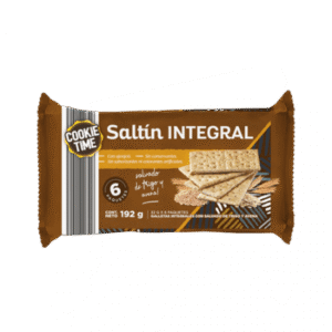 Galleta saltín integral COOKIE TIME 192g