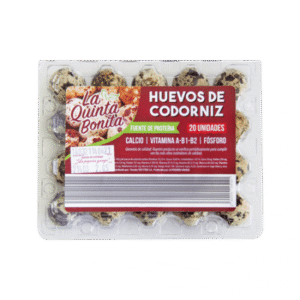 Huevos de codorniz LA QUINTA BONITA 20u $ 1.49 Precio x unidad