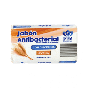 Jabón antibacterial avena PLIÉ 110g