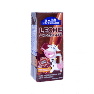 Leche saborizada, chocolate EL HACENDADO 200ml