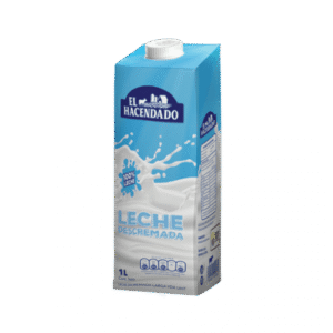 Leche descremada tetra EL HACENDADO 1L
