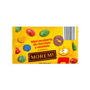 Maní cubierto de chocolate y caramelo MOREMI 50g