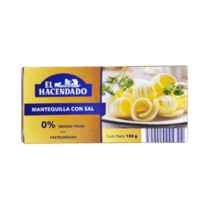 Mantequilla con sal EL HACENDADO 125g