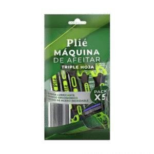 Máquina de afeitar PLIÉ 5u $ 1.59 Precio x unidad