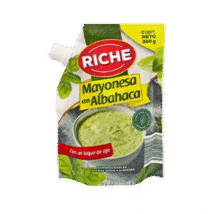 Mayonesa con albahaca RICHE 200g