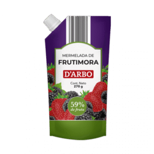 Mermelada de frutimora doypack D`ARBO 270g