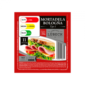 Mortadela bologña LÜBECK 200g