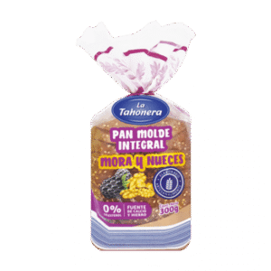 Pan molde moras y nueces LA TAHONERA 300g