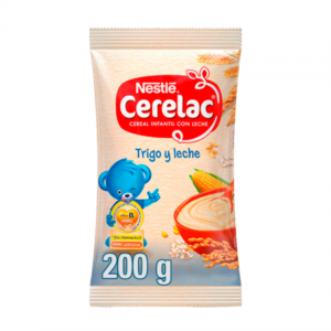 Cereal con trigo y leche CERELAC 200g