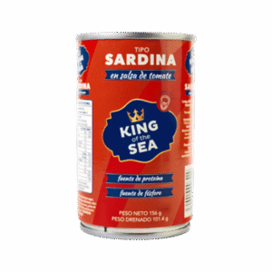 Sardina en salsa de tomate KING OF THE SEA 156g