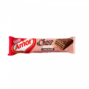 Wafer cubierto de chocolate AMOR 15.5g