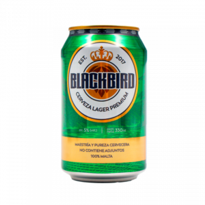 Cerveza premium BLACK BIRD 330ml
