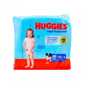 Pañal X grande HUGGIES 20u