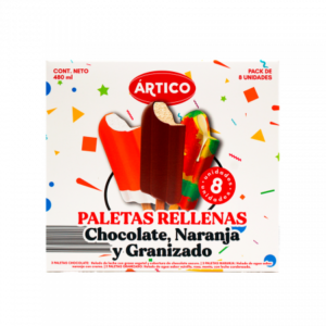 Pack helados paletas ÁRTICO 560ml