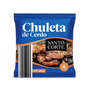 Chuleta lomo de cerdo SANTO CORTE 500g