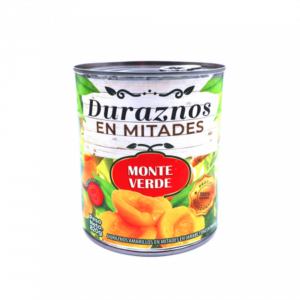 Duraznos en mitades MONTEVERDE 820g