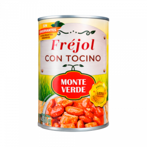 Fréjol con tocino MONTEVERDE 450g